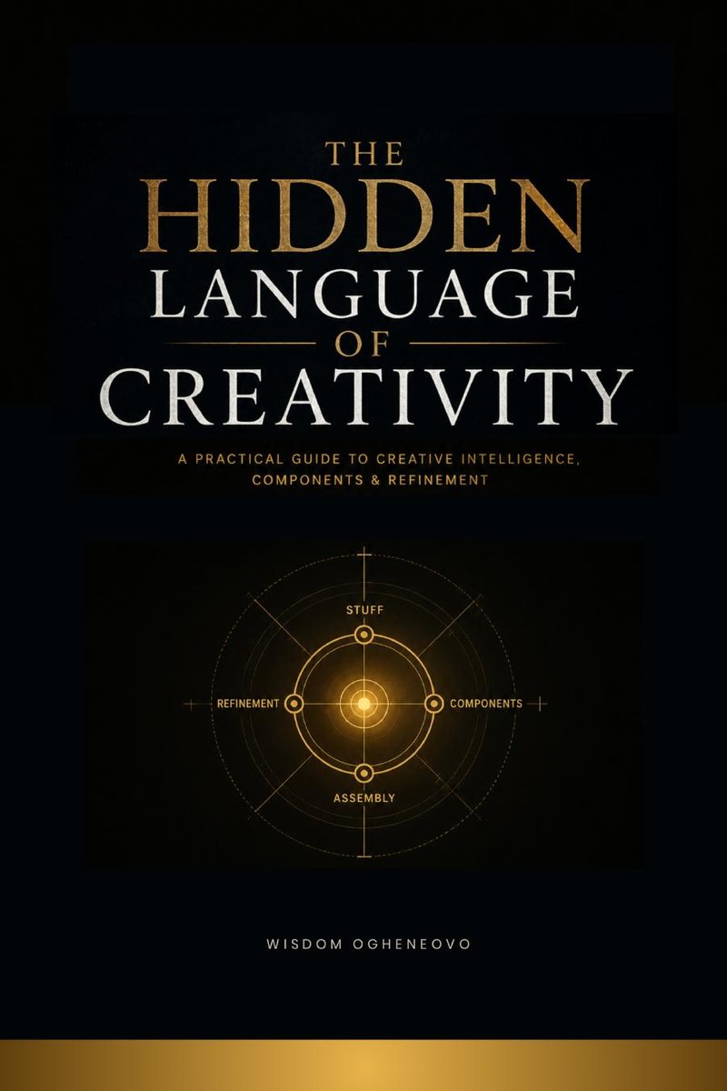 Book cover design for The Hidden Language of Creativity